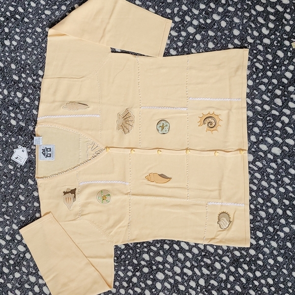 SALE!! Storybook Knits "Sea Music" Sweater NWT Sz L - Picture 1 of 16